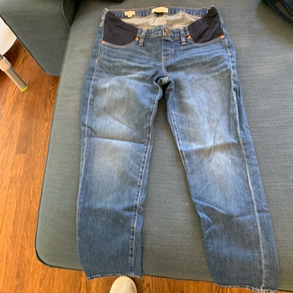 Madewell Maternity Slim Boy Jean size 30